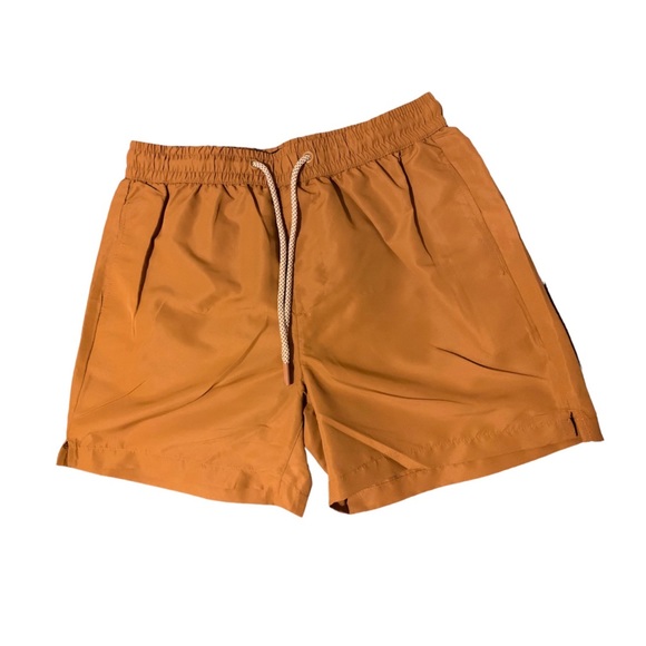 MENS DRAWSTRING SWIM TRUNKS SIZE MEDIUM - Picture 6 of 8